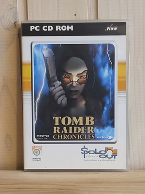 Tomb Raider Chronicles PC game, 2 discs
