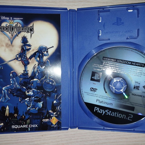 Kingdom Hearts PS2 Platinum game PAL