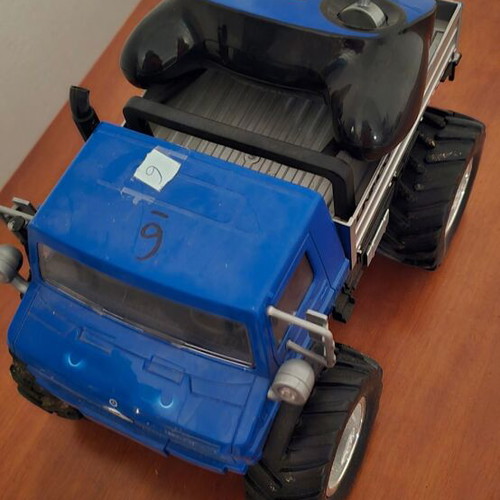Remote control truck used