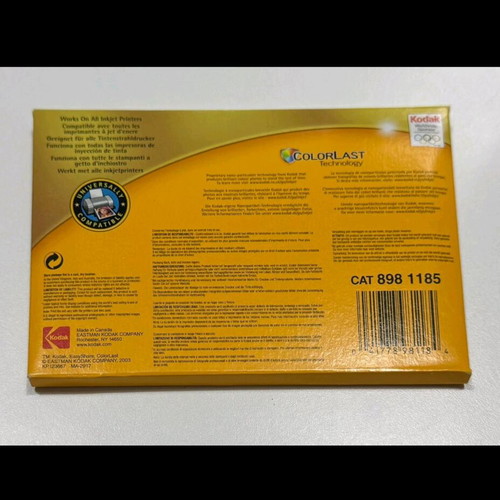Kodak Ultima Photo Paper Ultra Glossy 10x15 photo paper, 12 sheets