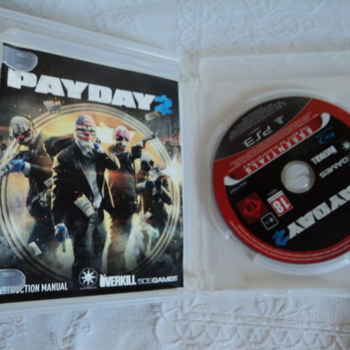 Payday 2 παιχνίδι PS3 με φυλλάδιο