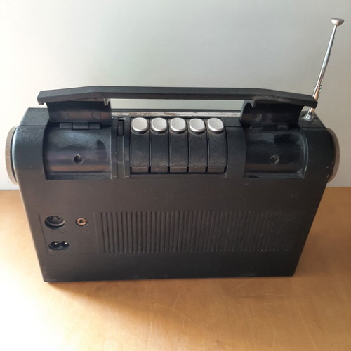 Graetz Pagino vintage portable transistor radio used, 1970s German
