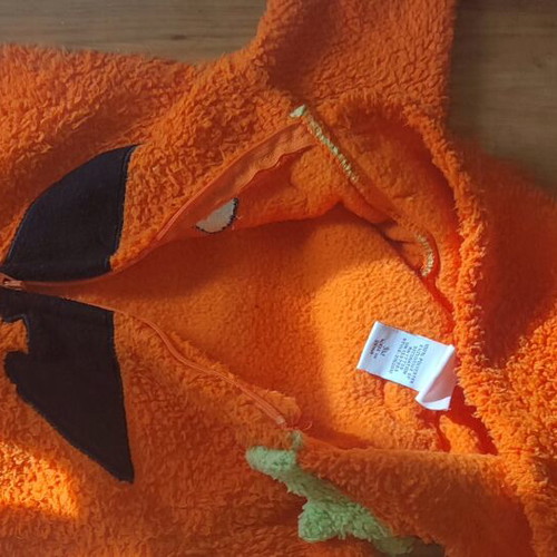 Pumpkin outfit for 3 month old baby like new