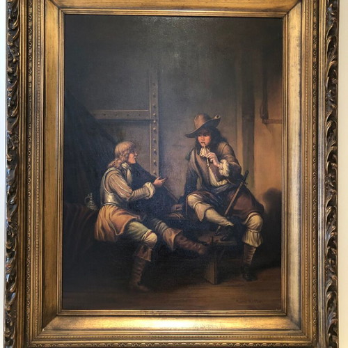 Rene Pretton painting used 58x79