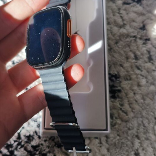 Hoco Y10 Ultra smartwatch, black