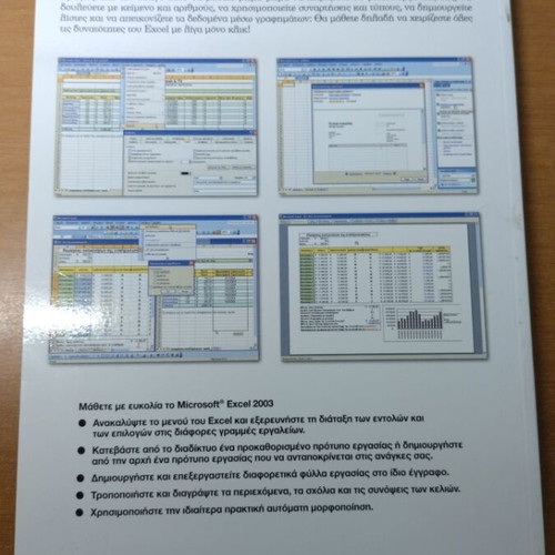 Microsoft Excel 2003 spreadsheets and charts book new