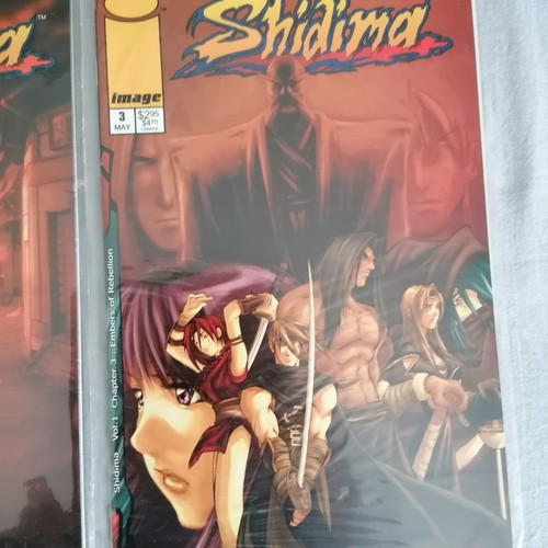 Shidima issues 1-7 used, Image Comics/Dreamwave
