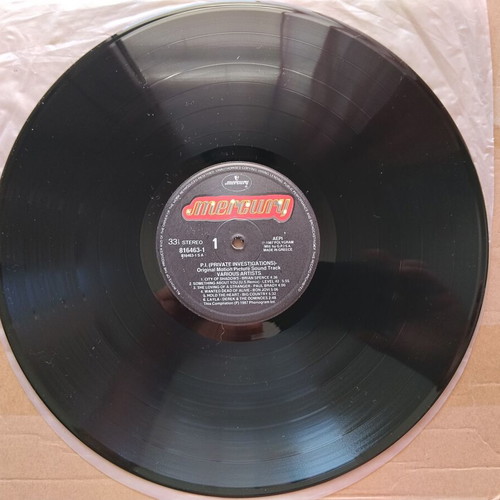 P.I. Private Investigations LP rock soundtrack like new