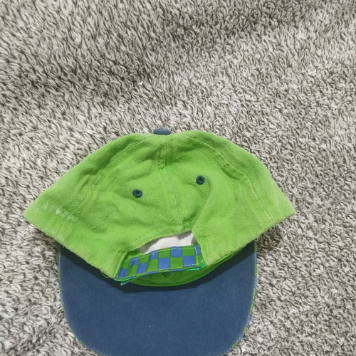 Gekko Pj Masks hat used, ages 3-7, size 52, blue and green