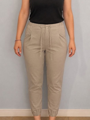 Khaki pants Mango used, size M 38 10, green