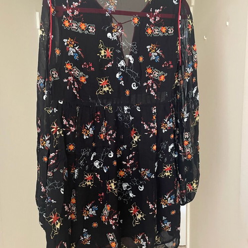 Zara mini dress like new, black, size M