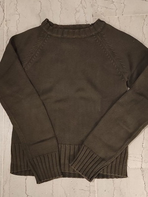 Bershka sweater used, khaki, size Medium