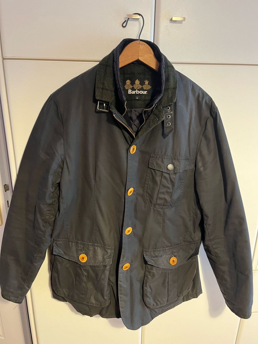 Barbour kempt hot sale wax jacket