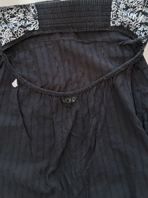Volcom Black Strapless Top Medium used