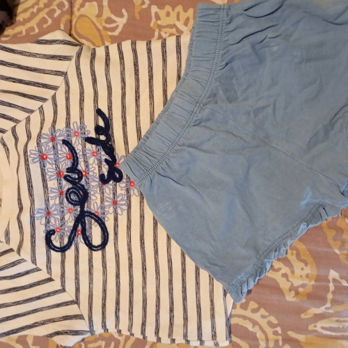 Summer clothes set for 2-year-old girl like new