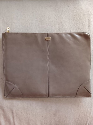 Mango Laptop Case and Document Briefcase like new, gray and beige