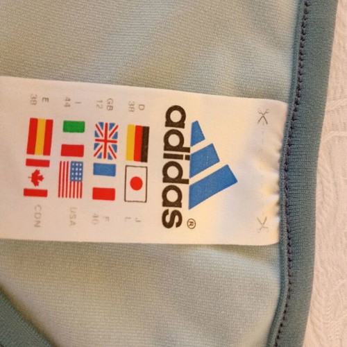 Adidas top like new, turquoise, size M