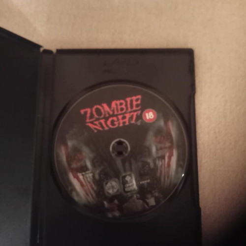 Zombie Night DVD like new, horror thriller without Greek subtitles
