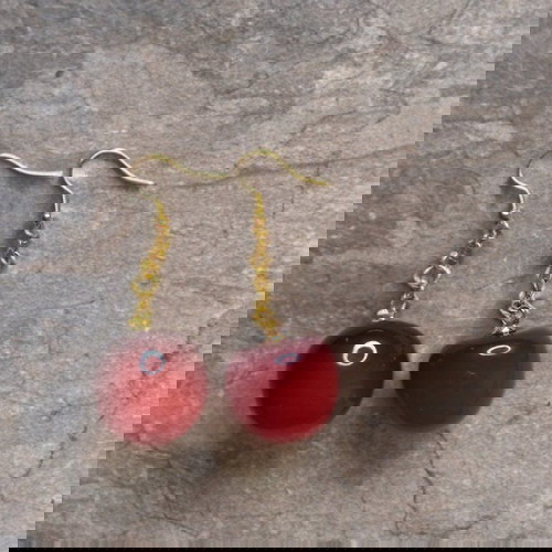earrings of cherry
