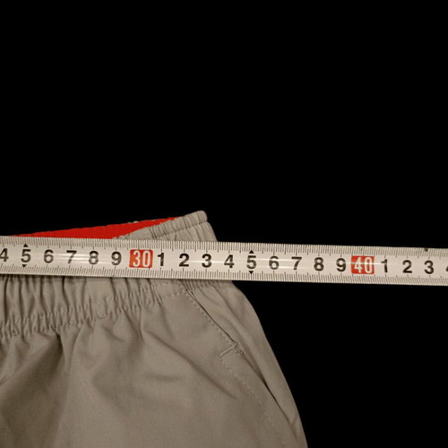 Vintage Nike Tech Track Pants grey with red waist, like new, size S