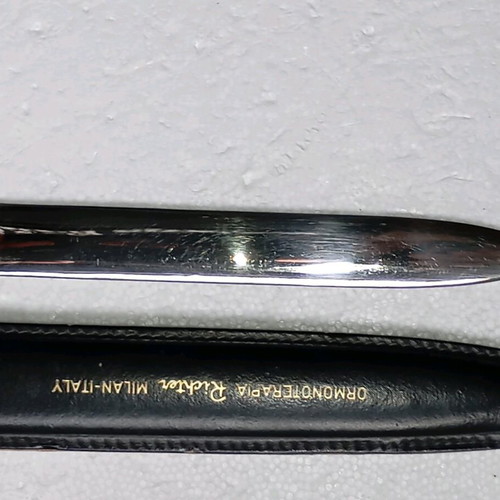 Richter vintage paper cutter used with gold-plated handle 24cm