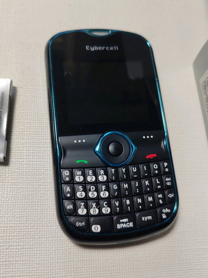 Cell phone like new with dual SIM, black, swollen battery
