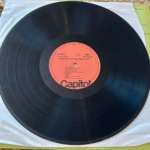 Nat King Cole LP Portrait of Nat King Cole Vol 6 used