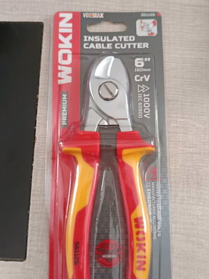 WOKIN 561126 6" insulated cable cutter new with 1000V certification