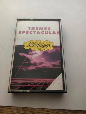 101 Strings Themes Spectacular Volume 2 cassette tape like new