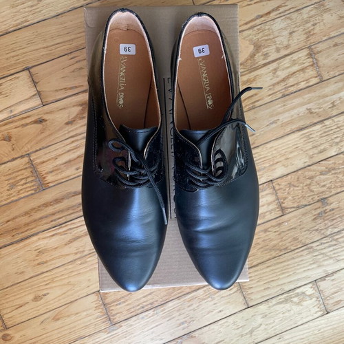 Oxford leather shoes Evangelia Drosi size 39 new