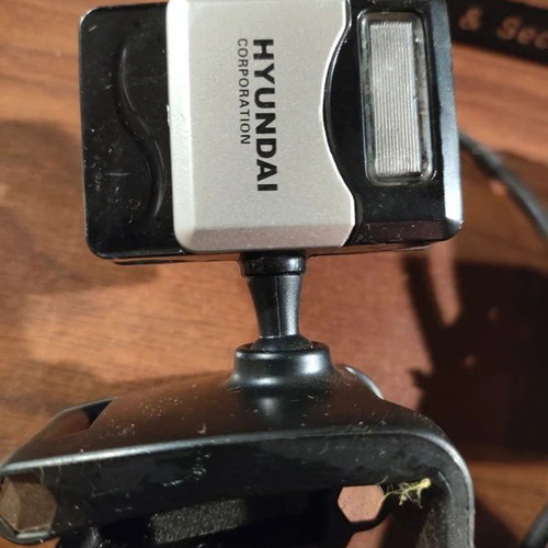 Hyundai CCD security camera used with power supply