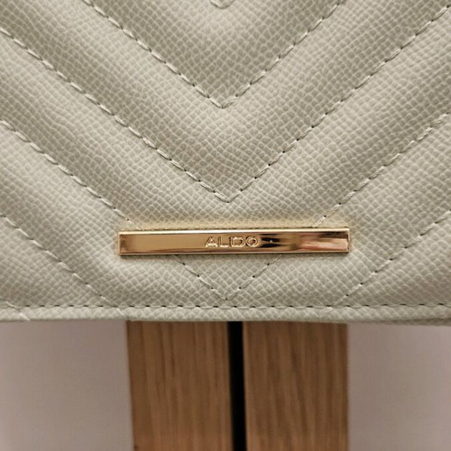 Aldo crossbody bag new, pistachio with gold details