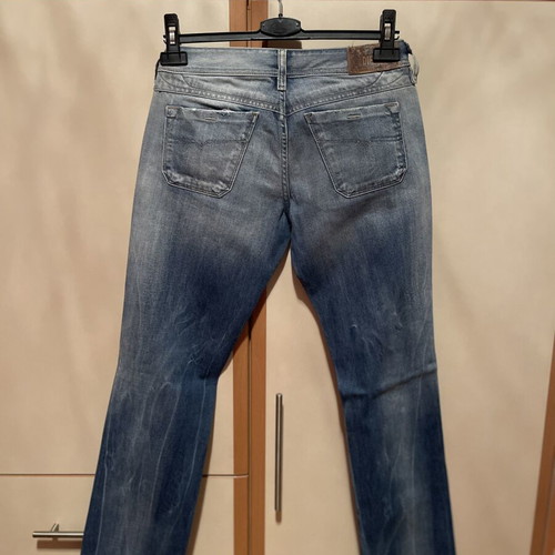 Diesel jeans, straight fit, blue, size S