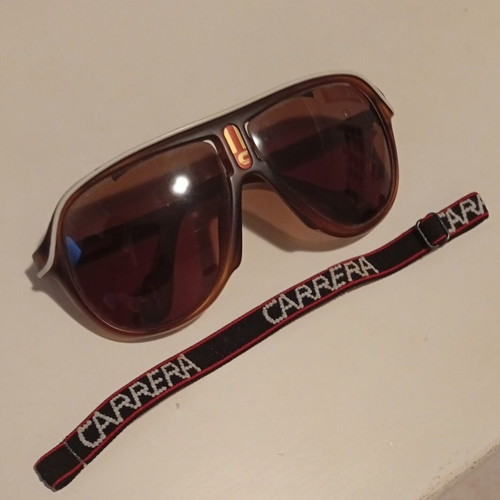 Carrera 5544 sunglasses used, brown, vintage 80's