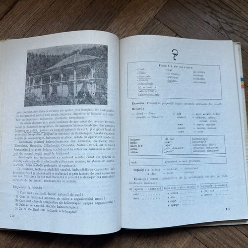 Romanian language manual for foreign medical students used