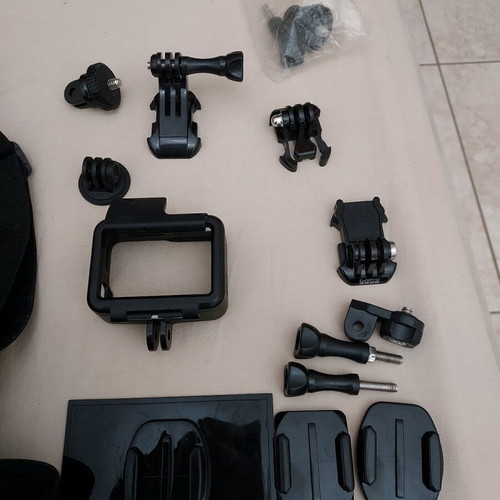 GoPro 7 equipment new with head and chest harness