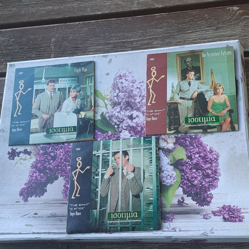 The Saint TV series 6-episode set DVD like new with Greek subtitles