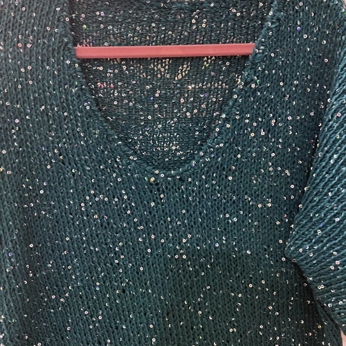 Handmade summer knit sweater like new, one size