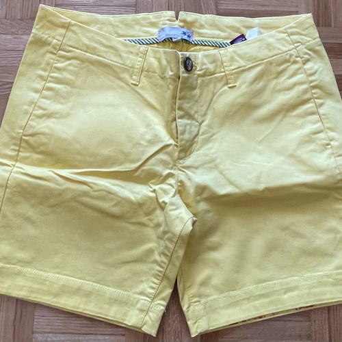 Yellow Chino Shorts La Martina used, size 30, summer style