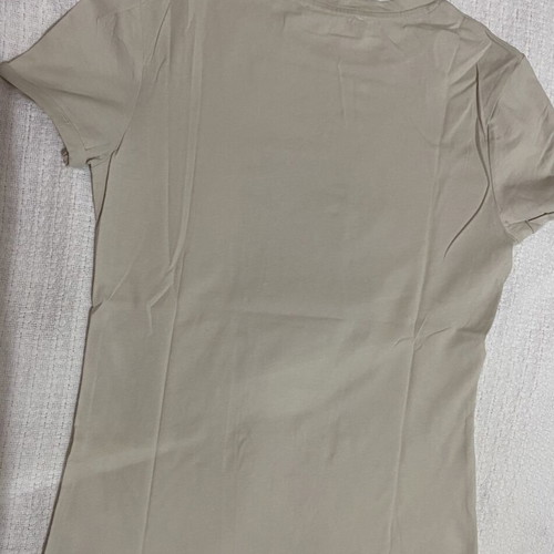Terranova Beige T-shirt S with Print like new