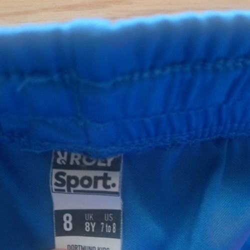 Panionios shorts like new for child 7-8 years old