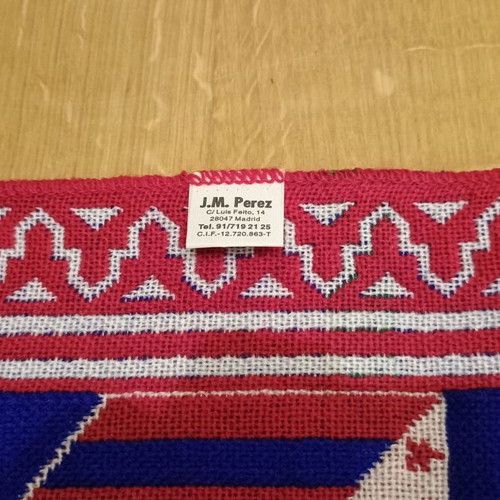 Atletico Madrid scarf 90s new, official product