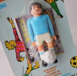 Mondial Mexico 86 Airgam Boys figure Herakles and sticker pack Olympiada new