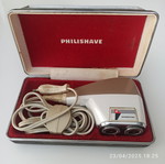 Vintage electric shaver used