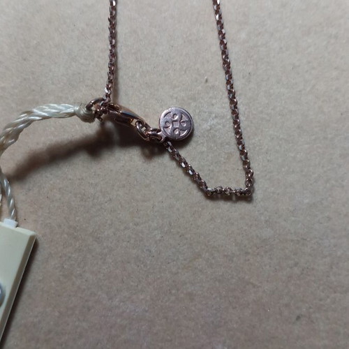 Oxette Long Silver Necklace 84cm with Amazonite Stones new