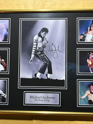 Michael Jackson The King of Pop A3 poster new, replica memorabilia