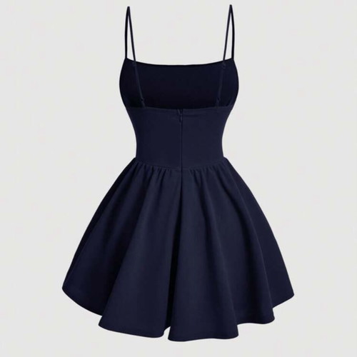 Navy Blue Dress Shein Size S New