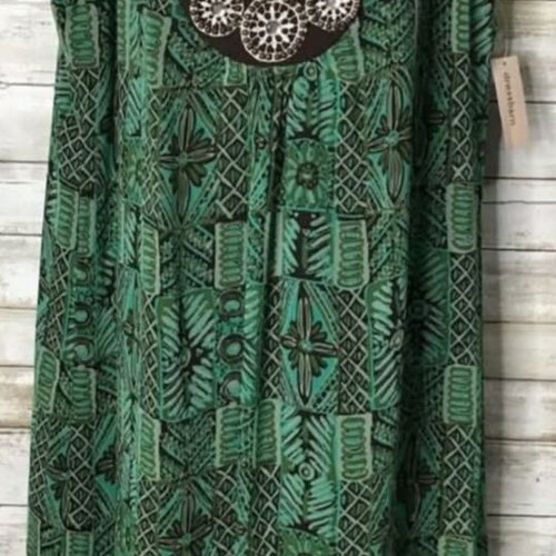Another Thyme Plus Size Summer Dress lined, new