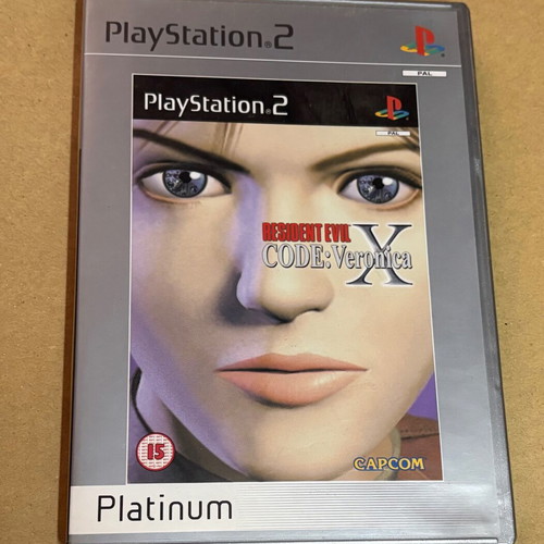 Resident Evil Code Veronica X PS2 game