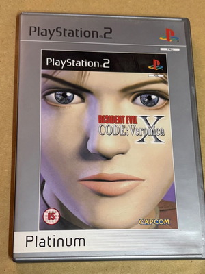 Resident Evil Code Veronica X PS2 game